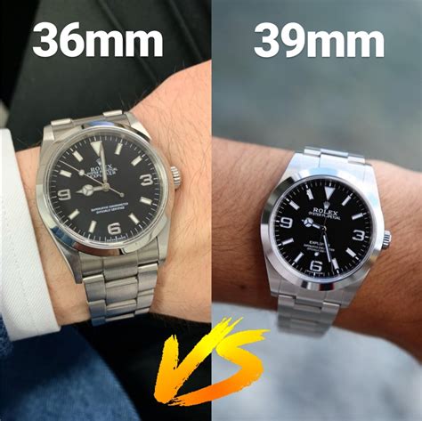 rolex explorer 36 vs 39 mm|Rolex explorer 36mm 2021 review.